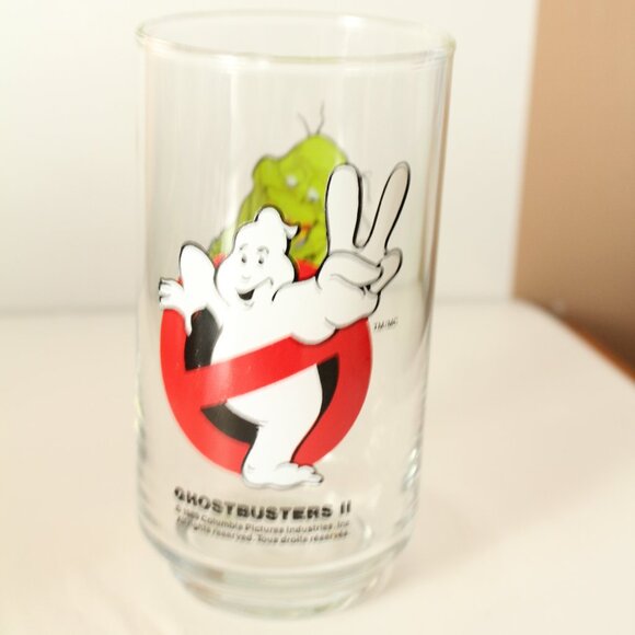Ghostbusters II Glass Slimer Sunoco 1989 - Picture 2 of 2